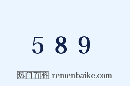 589是什么意思的图片